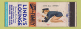 Matchbook Cover - Linda's Lounge Chicago IL pinup