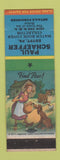 Matchbook Cover - Paul Schaefer Match Collector Egypt PA Find Paw