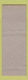 Matchbook Cover - Lou's Shell oil gas Saco ME Bus Signals