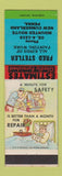 Matchbook Cover - Fred Stetler Painting New Cumberland PA safety