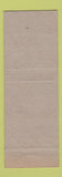 Matchbook Cover - Fred Stetler Painting New Cumberland PA safety