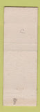 Matchbook Cover - Broadway Calso oil gas Milton PA hillbilly disapproving wife