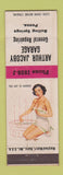 Matchbook Cover - Arthur Jacoby Garage Boiling Springs PA pinup Hot to Handle