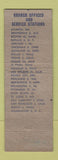 Matchbook Cover - Chicago Pneumatic New York City WORN