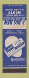 Matchbook Cover - Big Ben Grocery LI NY Eggs