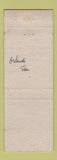 Matchbook Cover - Tucker & Branham Insurance Real Estate Orlando FL