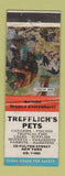 Matchbook Cover - Trefflich's Pet Store New York City WEAR