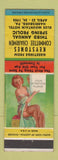Matchbook Cover - Keystone Match Club Harrisburg PA 1955 pinup