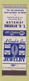 Matchbook Cover - TH Byhring Jewelry Chicago IL