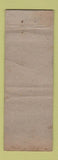 Matchbook Cover - Cities oil gas Davis Fuel Elmhurst? WORN