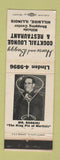Matchbook Cover - Horse and Buggy Lounge Restaurant Hillside IL WEAR
