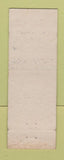 Matchbook Cover - George Winters Insurance Harrisburg PA