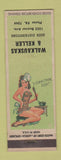 Matchbook Cover - Walkauskas & Keller Beer Distributors Pittsburgh PA pinup