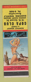 Matchbook Cover - Copa Club Memphis TN pinup