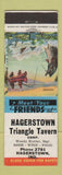 Matchbook Cover - Hagerstown Triangle Tavern IN