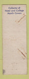 Matchbook Cover - RMS Convention 1953 Richmond VA pinup WEAR