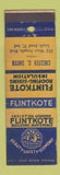 Matchbook Cover - Flintkote Roofing Siding Insulation South Bend IN