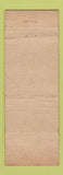 Matchbook Cover - Kirk's Men's Clothes Los Angeles CA  WORN