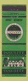 Matchbook Cover - Mando Insulite Insulation Havre MT Minot ND