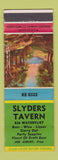 Matchbook Cover - Slyders Tavern