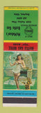 Matchbook Cover - McMahan's Bottle Gas Shell oil Dayton OH pinup
