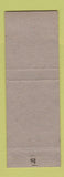 Matchbook Cover - Reichart Insurance Agency Kennard IN low phone # porcupine