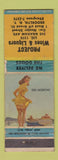 Matchbook Cover - Project Liquor Brooklyn NY pinup WORN
