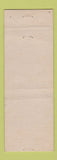Matchbook Cover - Michner Plating Corp Jackson MI