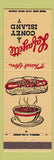 Matchbook Cover Lafayette Coney Island Detroit Saginaw MI San Jose Cupertino CA