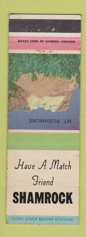 Matchbook Cover - Shamrock RMS?
