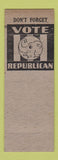 Matchbook Cover - Ira Stone Tax Collector South Middleton Township pinup