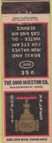 Matchbook Cover - OIC Quality Valves Wadsworth OH WEAR