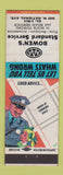 Matchbook Cover - Bowen's Standard oil gas