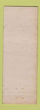 Matchbook Cover - Bowen's Standard oil gas