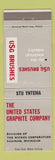 Matchbook Cover - United States Graphite Saginaw MI USG Brushes