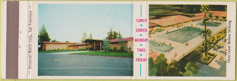 Matchbook Cover - Elks Club Fresno CA