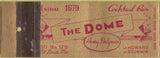 Matchbook Cover - The Dome St Louis MO WEAR