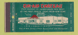 Matchbook Cover - Chi Am Chateau Montainside NJ Full Length 30 Stick