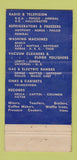 Matchbook Cover - Appliances Sales Service Port Richmond Philadelphia? 30 Strike