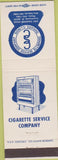 Matchbook Cover - Cigarette Vending Service Chicago IL