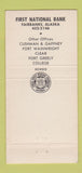 Matchbook Cover - First National Bank Fairbanks AK 30 Strike