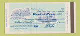 Matchbook Cover - Bank of Prattville AL #2 30 Strike