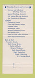 Matchbook Cover - Bank of Prattville AL #2 30 Strike