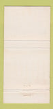 Matchbook Cover - Visages Disco QC WEAR 30 Strike