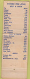 Matchbook Cover - Bob Miller's Restaurant Joplin MO