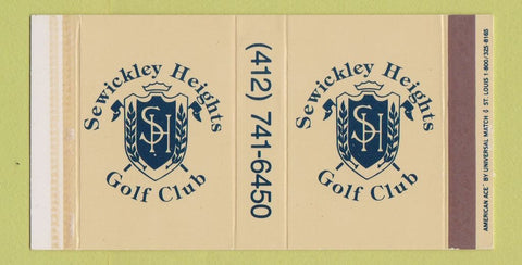Matchbox - Sewickley Heights Golf Club