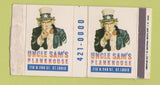 Matchbox - Uncle Sam's Plankhouse St Louis MO