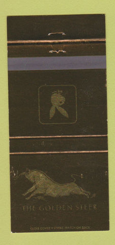 Matchbook Cover - Playboy Golden Steer Atlantic City NJ 30 Strike