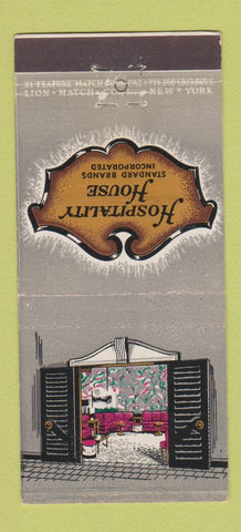 Matchbook Cover - Hospitality Hosue 21 Strike Feature