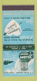 Matchbook Cover - Anchor Motel Niagara Falls NY 30 Stick